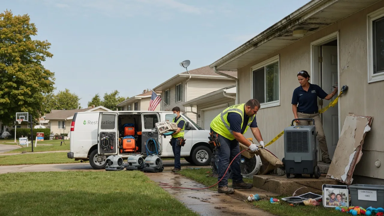Water Damage Restoration in Galien, MI near me
